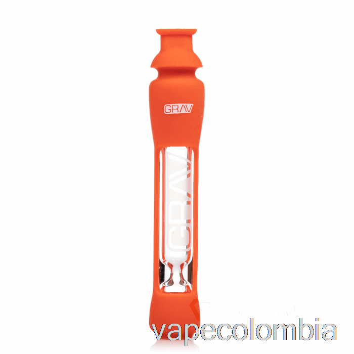 Kit Vape Completo Grav 12mm Catador Con Piel De Silicona Naranja Escarlata